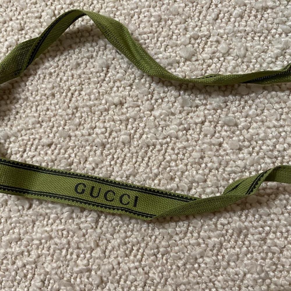 Authentic Gucci ribbon 91” long